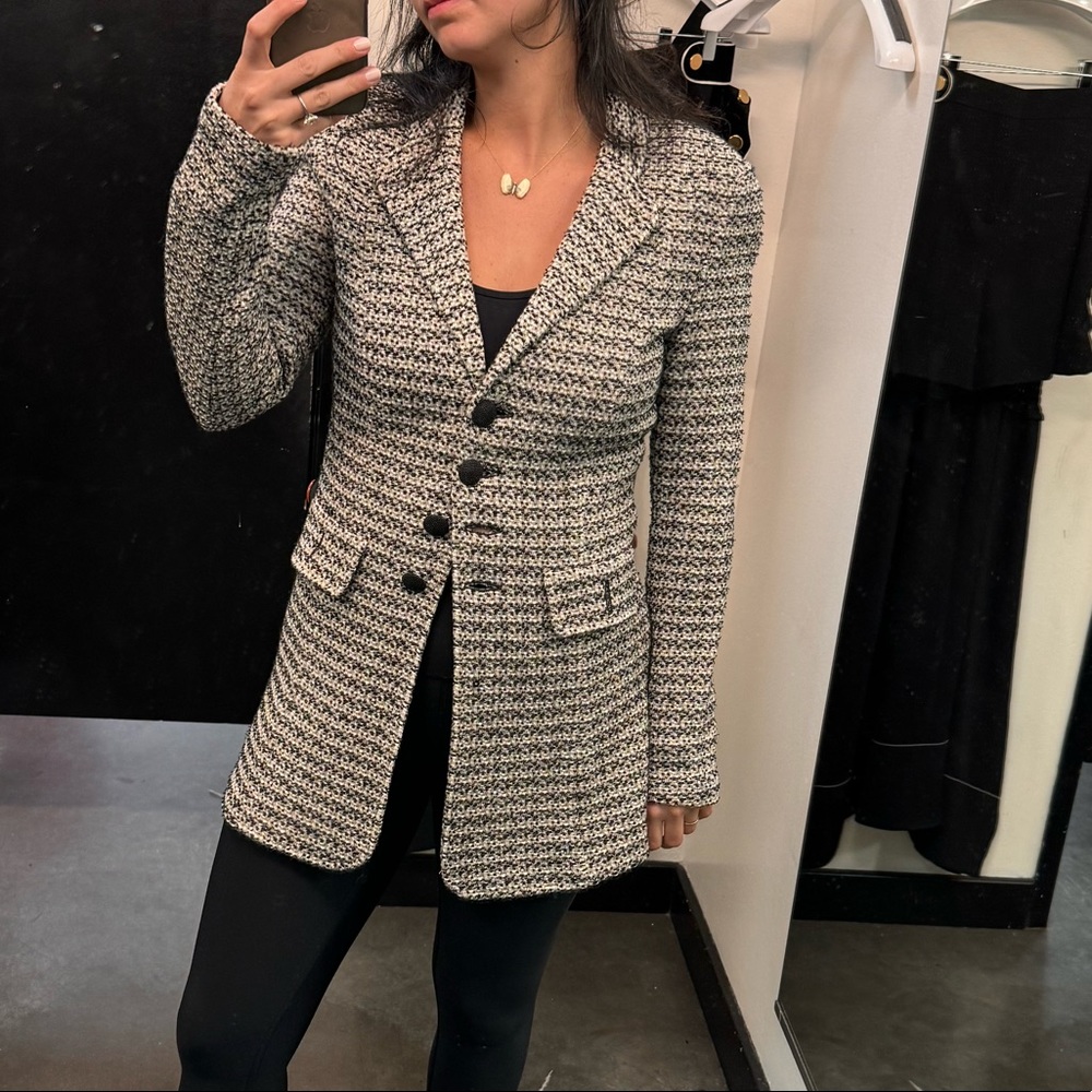 St. John tweed knit jacket